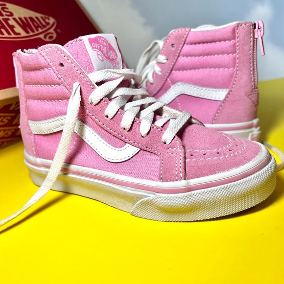 Pink Little Kids Van's SK8-Hi 11.5 *NEW* - Picture 2 of 9